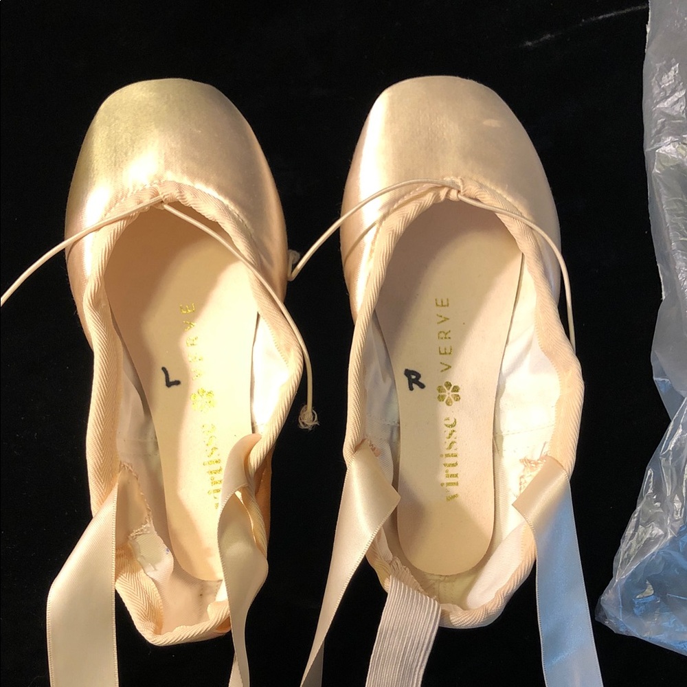 Virtisse Verve Ballet Point Shoes Sz 5 NEW